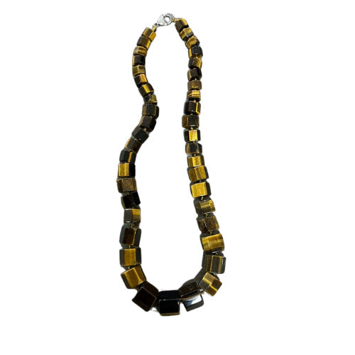 Guardian Mala made of Tiger's Eye beads promoting protection and focus.