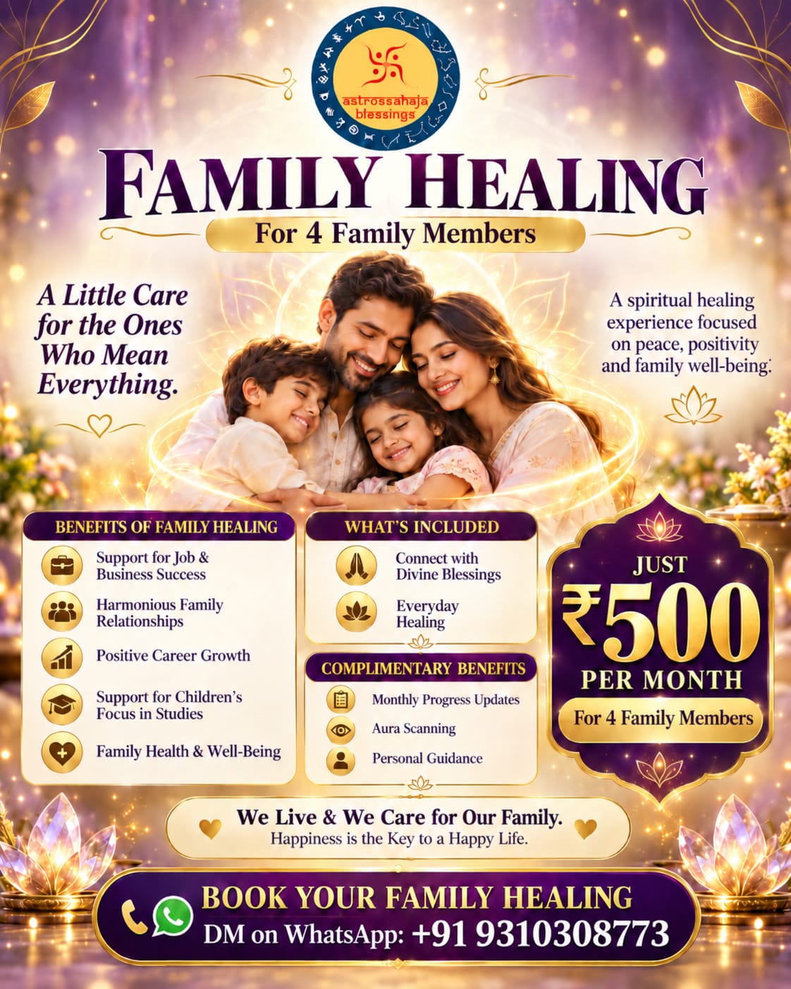 ✨ FAMILY HEALING – A LITTLE CARE FOR THE ONES WHO MEAN EVERYTHING! ✨