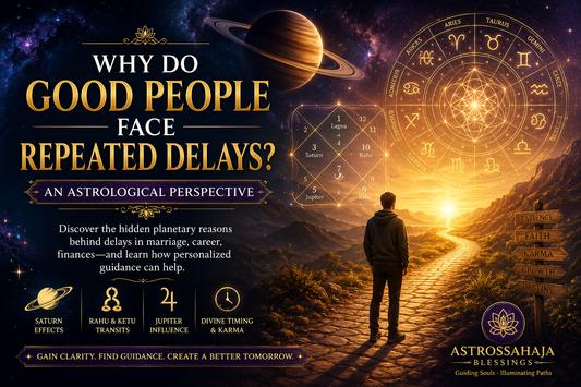 Why Do Good People Face Repeated Delays? An Astrological Perspective
