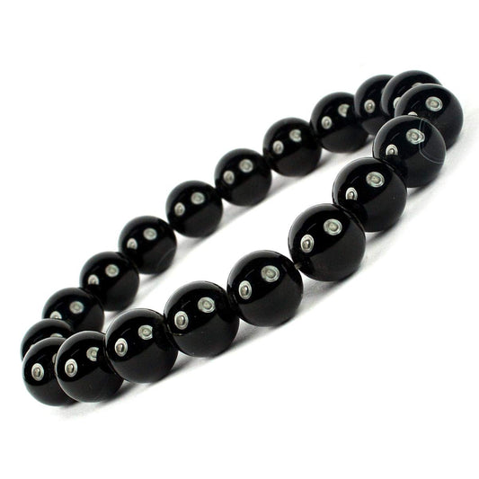 Black Tourmaline Bracelet with protective and grounding properties.