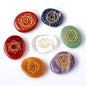 7 Chakra Stone set with seven unique stones for balancing chakras.