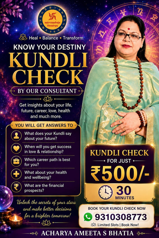 30 mins Kundli Check session