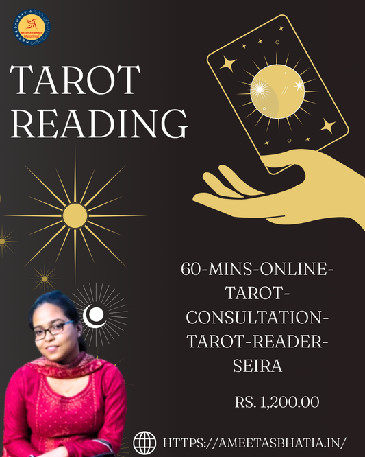 60 Mins online Tarot Consultation - Tarot Reader SEIRA