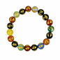7 Chakra Bracelet with natural stones representing energy centers for emotional and spiritual well-being.
