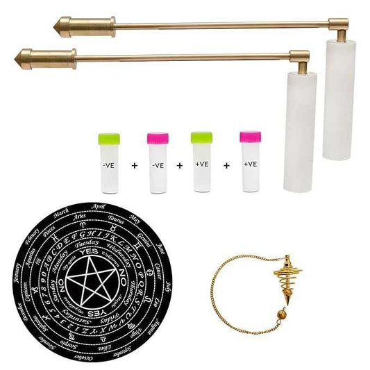 L-Rod for Vastu energy detection and water source locating.
