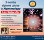 5 in one Diploma course in Numerology with Mobile Numerology, Vastu, Panch Pakshi Shastra, Pronology, and consultancy skills enhancement.