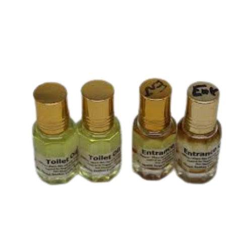 Toilet Blocker Aroma Oil bottle for fresh and clean toilets.