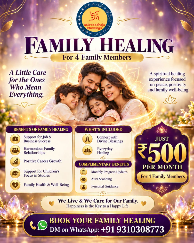 ✨ FAMILY HEALING – A LITTLE CARE FOR THE ONES WHO MEAN EVERYTHING! ✨