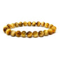 Cats Eye Bracelet with chatoyant gemstones for luck and prosperity.