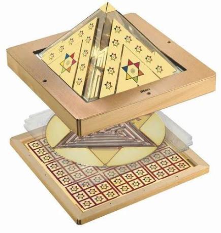 Jiten Brahmo 5G product for enhanced performance and productivity, featuring a pyramid design.
